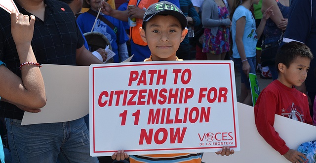 Immigration Activists Take to the Streets in May Day Rallies Around the Nation