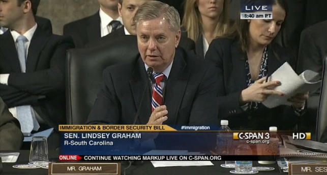 Senate Committee Debates W Visas and E-Verify on Day Three of Immigration Bill Mark-up